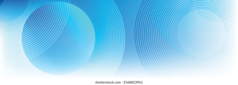 Gradient abstract background with circular line patterns. Vector illustration.eps10