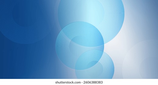 Gradient abstract background with circular line patterns style. Vector illustration