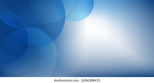 Gradient abstract background with circular line patterns style. Vector illustration