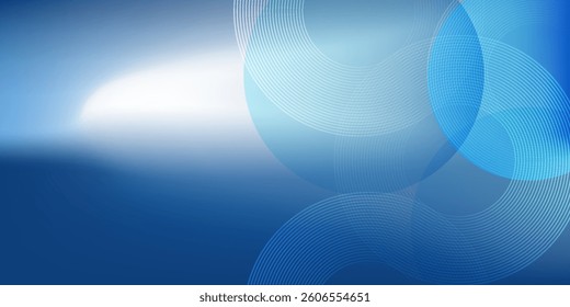 Gradient abstract background with circular line patterns style. Vector illustration