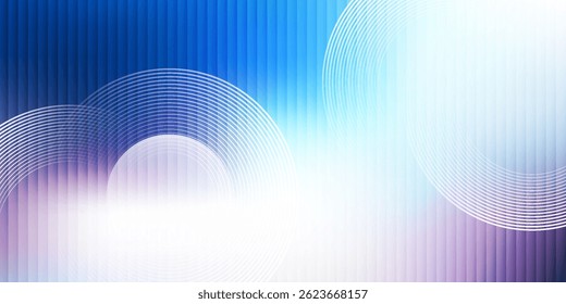 Gradient abstract background with circular line patterns. Vector illustration.eps 10