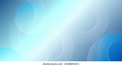 Gradient abstract background with circular line patterns. modern trendy design