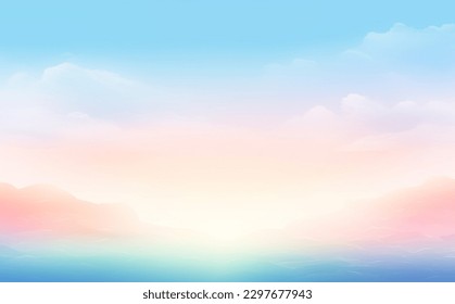Gradient abstract background, Colorful pastel design, for banner,website,poster