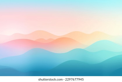 Gradient abstract background, Colorful pastel design, for banner,website,poster