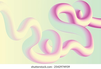 Gradient abstract background. Fluid shape design