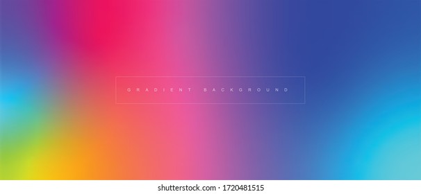 Gradient abstract background. Minimal fluid vector illustration.