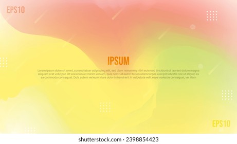 Gradient abstract background. Modern wallpaper design for poster, website, cover, Advertising Banners, Brochure, Flyer, Placard. Vector EPS 10