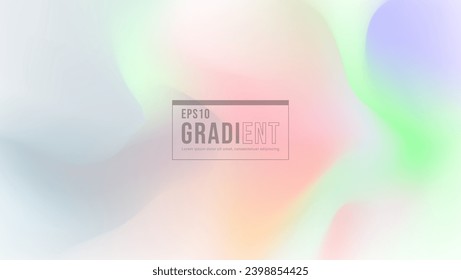 Gradient abstract background. Modern wallpaper design for poster, website, cover, Advertising Banners, Brochure, Flyer, Placard. Vector EPS 10