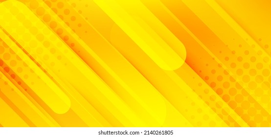 Gradient abstract background on yellow	