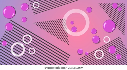 Gradient abstract background in pastel colors, 90s styles