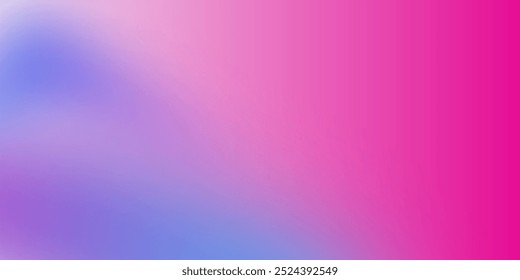 Gradient abstract background, pink purple, blue and mixed colors, multi color vector illustration.