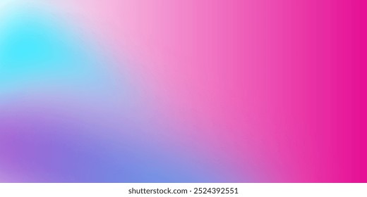 Fundo abstrato gradiente, roxo rosa, azul e cores misturadas, ilustração vetorial de várias cores.