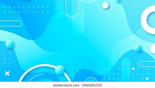 Gradient abstract background with shapes vector design in eps 10