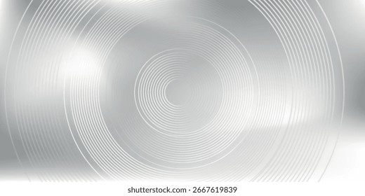 Fundo abstrato gradiente com um padrão de linha circular simples e dinâmico. Ilustração vetorial. Vol. 4