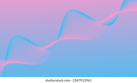  fondo abstracto degradado con color suave rosa y azul