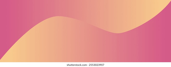 Gradient Abstract Background with Soft Curves