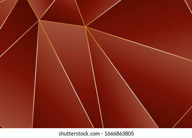 Gradient abstract background vector. Geometric pattern. Red, white, black color. Digital drawing. Decoration element. Polygonal vector illustration. Abstract geometric shape.