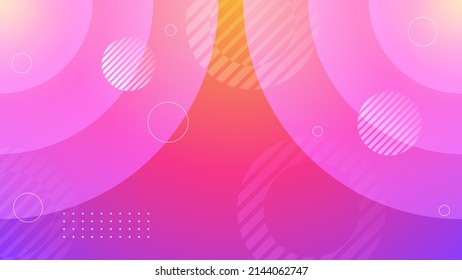 Gradient abstract background with vibrant shiny element decoration for web header, presentation design, tech banner