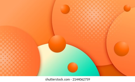 Gradient abstract background with vibrant shiny element decoration for web header, presentation design, tech banner