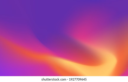Gradient abstract backgrounds  soft tender pink  purple  orange   yellow gradients for app  web design  webpages  banners  greeting cards  vector illustration design 
