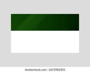 Gradient abstract banner template for LinkedIn layout