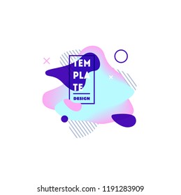 Gradient abstract banners with flowing liquid shapes dynamic forms
