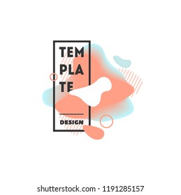 Gradient abstract banners with flowing liquid shapes dynamic forms