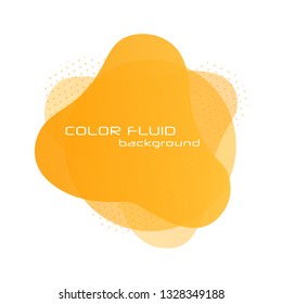 Gradient abstract banners with flowing liquid shapes. Isolated dynamical art form. Template for the design of a logo, flyer or presentation. variety modern liquid fluid elements. Vector