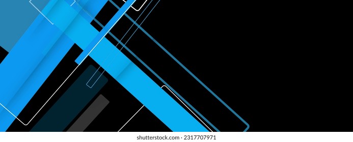  Gradient abstract blue background. geometrical dynamic concept design