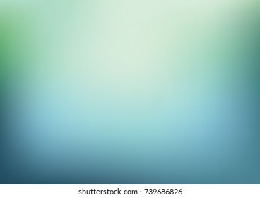 Gradient abstract blue green vector background