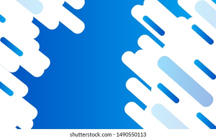 Gradient Abstract business card background 