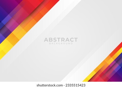 Gradient abstract colorful background design