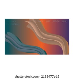 Ilustración de fondo de color abstracto degradado