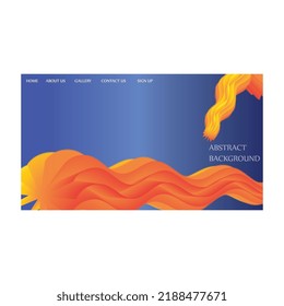 Ilustración de fondo de color abstracto degradado