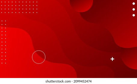 Gradient abstract colorful background. Simple shapes composition. Eps10 vector

