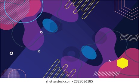 Gradient Abstract Colorful Modern Background