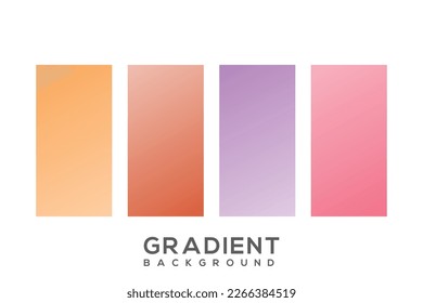 Gradient abstract colorful Vector background