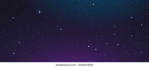 Gradient abstract constellation background vector design in eps 10