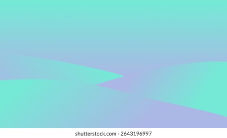 Gradient abstract design featuring soft hues of blue and green arranged in smooth, flowing lines.