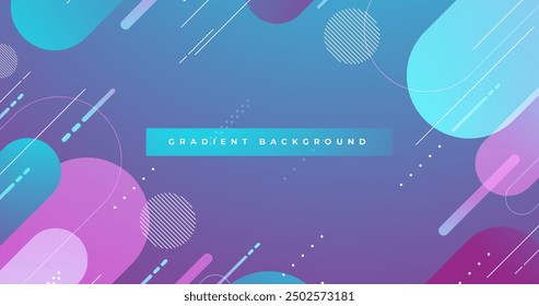 Gradient abstract dynamic background vector design in eps 10