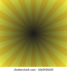 Gradient abstract dynamic star burst background - hypnotic vector graphic with radial rays