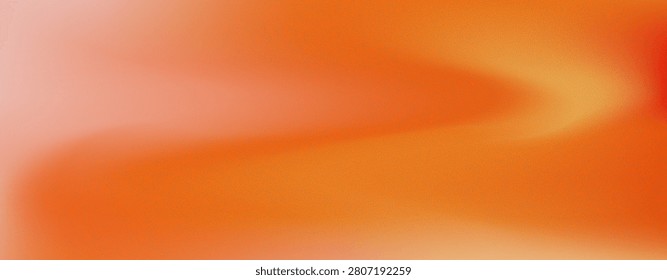 Gradient abstract fluid background, orange and yellow color. Sunset smooth gradation. Warm creative mesh modern wallpaper. Template colored blurred gradation. Vector illustration.