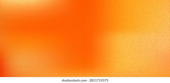 Gradient abstract fluid background, orange and yellow color. Minimal sunset smooth gradation. Warm creative mesh modern wallpaper. Template colored blurred gradation. Vector illustration.