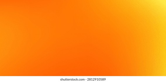 Gradient abstract fluid background, orange and yellow color. Minimal sunset smooth gradation. Warm creative mesh modern wallpaper. Template colored blurred gradation. Vector illustration.