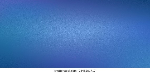 Gradient abstract fluid grainy background, noise effect, blend blurred smooth, blue color design. Creative mesh bright modern wallpaper or banner poster cover. Vector illustration.  