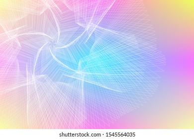 Gradient abstract geometric linear background with stars. Editable Vector Illustration.