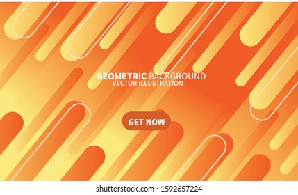 Gradient abstract geometric shape background. for Poster ,lading page , flyer ,web , magazine , wallpaper layout template design background , stock vector EPS 10