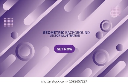 Gradient abstract geometric shape background. for Poster ,lading page , flyer ,web , magazine , wallpaper layout template design background , stock vector EPS 10