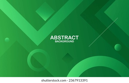 Gradient abstract green background. Eps10 vector