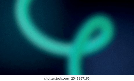 Gradient abstract green line dark desktop wallpaper